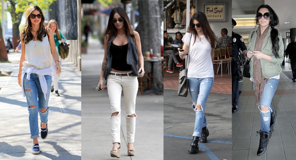 Ripped Jeans Fashion Trend