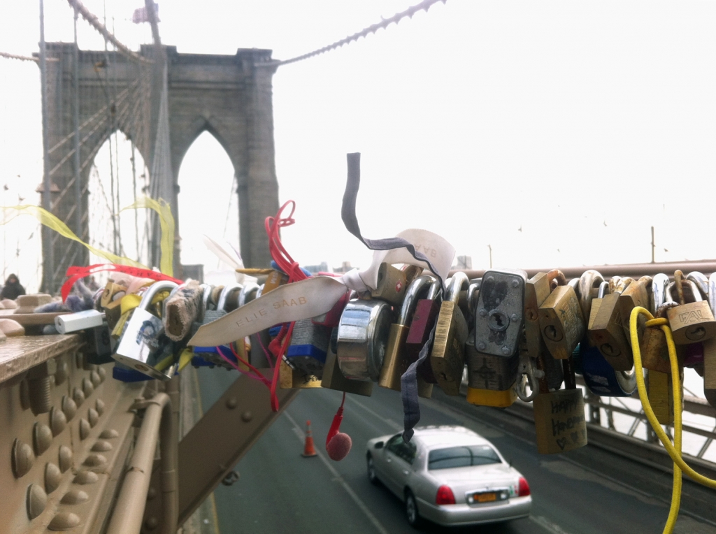 Candados Brooklyn Bridge NYC