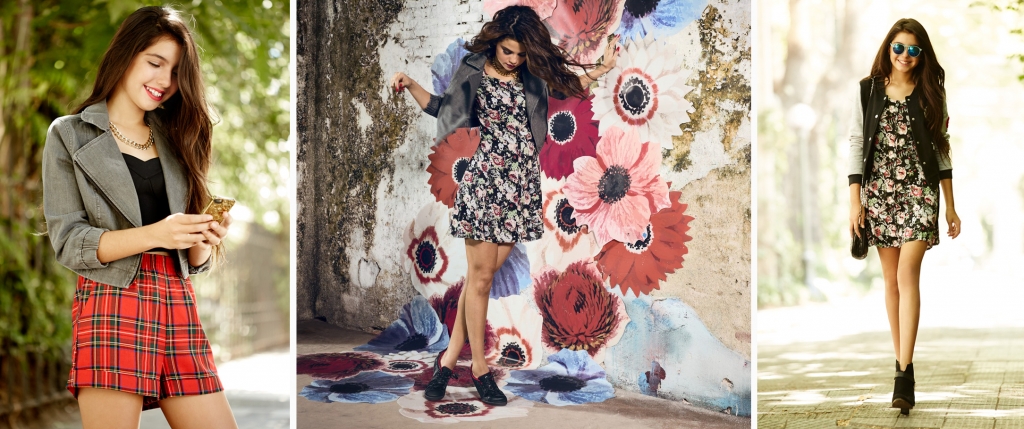 selena-gomez-adidas-neo-spring-summer-2014-campaign - vestido chaqueta