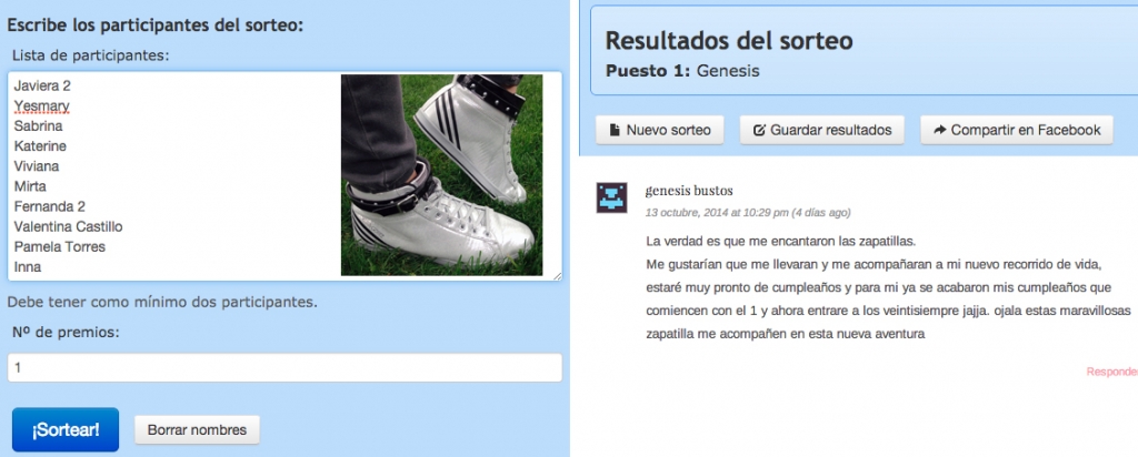 Ganadora zapatillas adidas neo