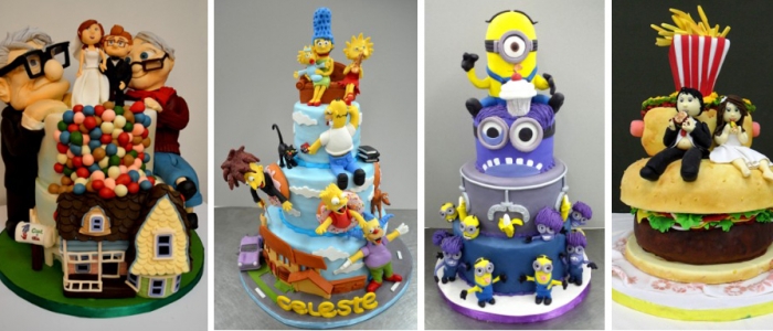 Collage art tortas recoleta